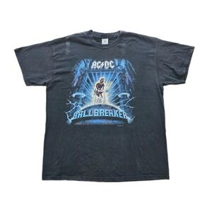 Vintage 1996 AC/DC Ballbreaker World Tour T Shirt Delta XL Double Sided